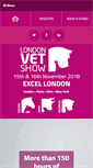 Mobile Screenshot of londonvetshow.co.uk